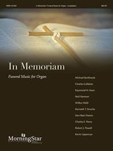 In Memoriam Organ sheet music cover